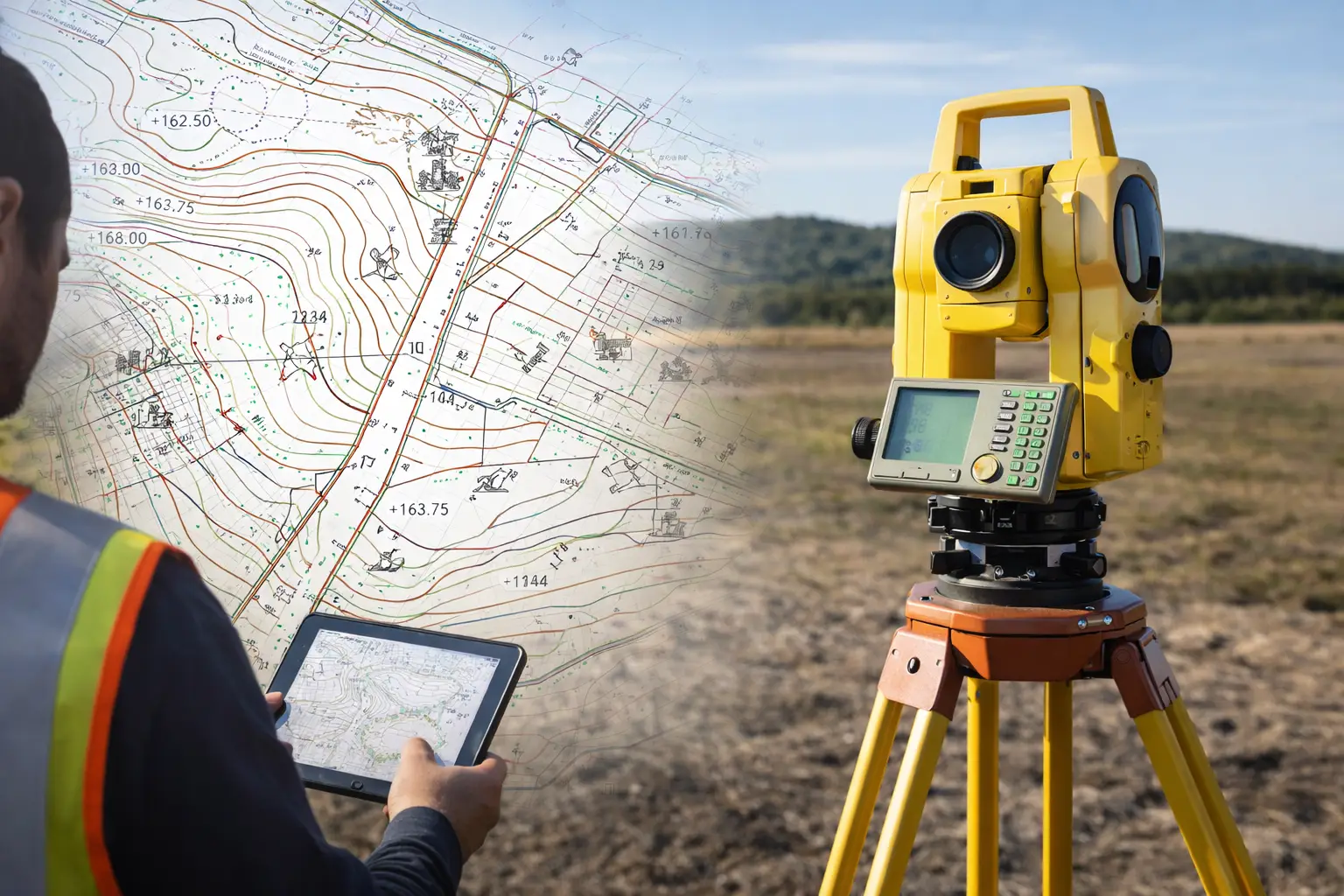 Topographie et plans de terrain